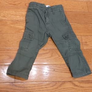 ‼️5/$10‼️Old Navy baby boy cargo khakis